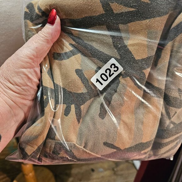 Vtg. Camo Hunting Jacket Robert Hoague Sticks n Limbs 1988 Modern Camouflage USA - Picture 11 of 11